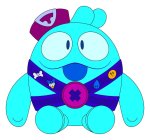 Brawl Stars Plush Figure Squeak 22 cm
