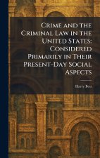 Crime and the Criminal Law in the United States