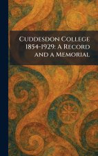 Cuddesdon College 1854-1929