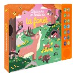 Découvre les bruits de la forêt - livre avec boitier sonore