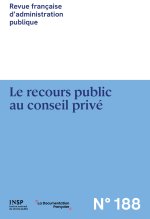 Le recours public au conseil privé