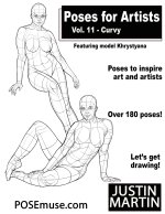 Poses for Artists Volume 11 Curvy