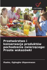 Przetwórstwo i konserwacja produktów pochodzenia zwierzęcego