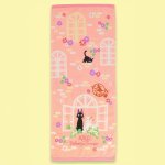 Kiki's Delivery Service Natsu Towel Sweet Pink Jiji 34 x 80 cm