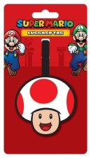 Super Mario Luggage Tag (Toad)