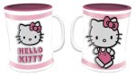Hello Kitty Mug Pink Emboss