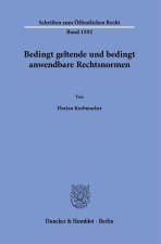 Bedingt geltende und bedingt anwendbare Rechtsnormen