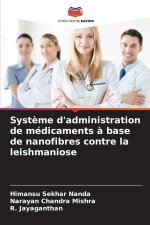 Système d'administration de médicaments à base de nanofibres contre la leishmaniose