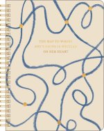 Spiral Notebook: The Map To Where She's Going Is Written on Her Heart.