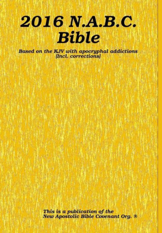 2016 N.A.B.C. Bible