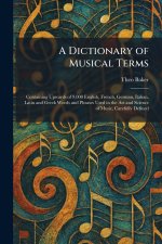 A Dictionary of Musical Terms