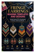 FRINGE EARRINGS BEADING TEMPLATES AND DESIGNS