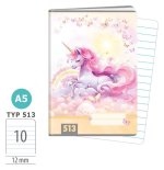 Školní sešit A5, 10 listů, typ 513 Sweet Dreams