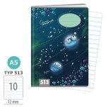 Školní sešit A5, 10 listů, typ 513 Cosmic adventure