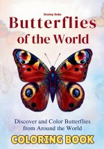 Butterflies of the World Coloring Book
