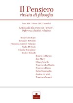 pensiero. Rivista di filosofia