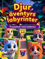 Djuräventyrslabyrinter för åldrarna 4-8