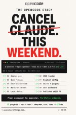 The opencode Stack - Cancel Claude This Weekend