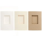 Passepartoutkarten mit Recyclingpapier, B6 FSC MIX