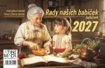 Kalendář 2027 Rady našich babiček, stolní, týdenní, 14 x 21,4 cm