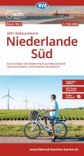BVA ADFC Radtourenkarte Niederlande Süd, mit Knotenpunkten 1:150.000