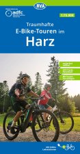 BVA ADFC Regionalkarte Traumhafte E-Bike-Touren im Harz 1:75.000