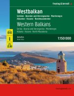 freytag & berndt Autoatlas Westbalkan 1:150.000