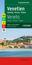 freytag & berndt Straßenkarte Venetien - Udine - Venedig - Padua 1:150.000