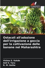 Ostacoli all'adozione dell'irrigazione a goccia per la coltivazione delle banane nel Maharashtra