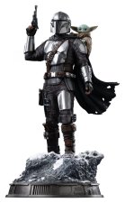 The Mandalorian & Grogu Art Scale Statue 1/10 The Mandalorian and Grogu 25 cm