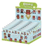 Domo-kun 3D PVC Bag Clips Series 1 Display (24)