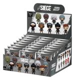 Six Siege 3D PVC Bag Clips Series 1 Display (24)