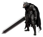 Berserk Plamatea Plastic Model Kit Guts: Berserker Armor Ver. (re-run) 19 cm