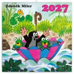 Poznámkový kalendář Krteček 2027 - nástěnný kalendář