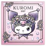 Kalendář 2027 poznámkový: Kuromi , 30 x 30 cm