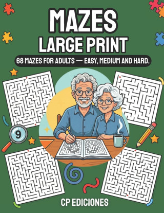 Mazes Large Print