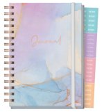 Journal Fancy dotted A5 [Bleu & Rosé]