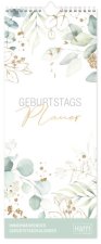 Geburtstagsplaner Wandkalender kompakt