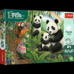 Puzzle 100 Inspired By Nature Pandy Rodzina Treflików 16595