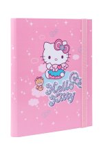 Teczka przestrzenna tekturowa z gumką A5 Hello Kitty pink wzór 2