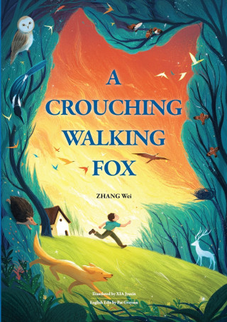 A Crouching Walking Fox