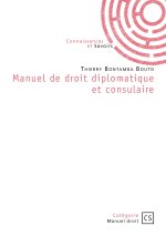 Manuel de droit diplomatique et consulaire
