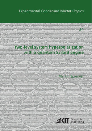 Two-level system hyperpolarization with a quantum Szilard engine