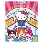 Hello Kitty And Friends Super Sticker & Ausmal-Buch In Display 12