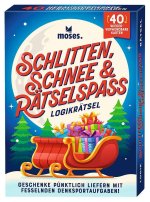 Schlitten, Schnee & Rätselspaß