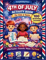 4th of July Activity Book for kids & teens