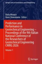 Prediction and Performance in Geotechnical Engineering - Proceedings of the 9th Italian National Conference of the Researchers of Geotechnical Enginee