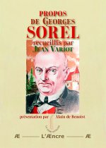 Propos de Georges Sorel