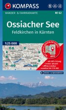 KOMPASS Wanderkarte 62 Ossiacher See, Feldkirchen in Kärnten 1:25.000