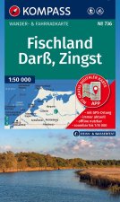 KOMPASS Wanderkarte 736 Fischland, Darß, Zingst 1:50.000